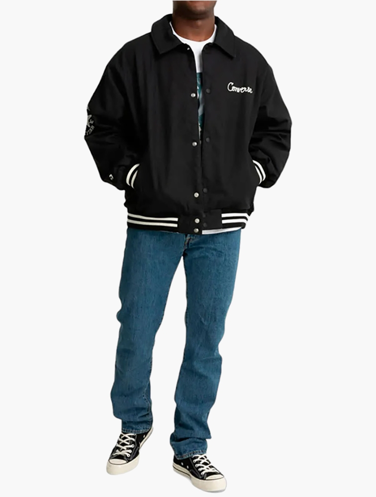 Converse mens discount varsity jacket